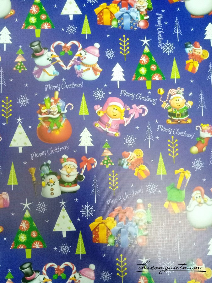 Giấy gói quà Giáng Sinh - GN26